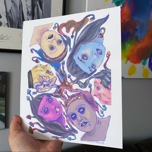 ✨Limited Edition✨ “Thru the Mycelium” Art Print